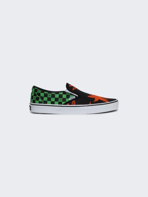 Valentino X Vans Slip-on Sneaker Tropical Leaves