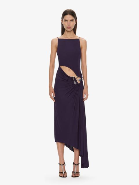 CHRISTOPHER ESBER Veer Spiral Crystal Tank Dress