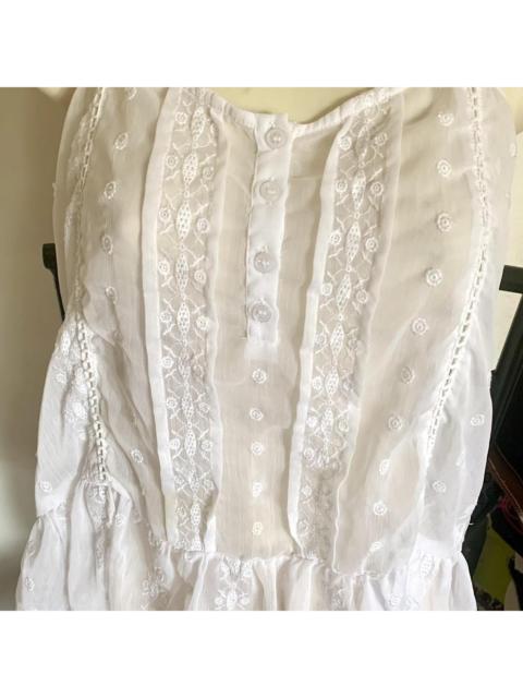 Other Designers Unique Vintage Women's White Vest