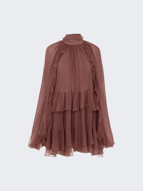 Chloé Ruffled Dress Woodroose