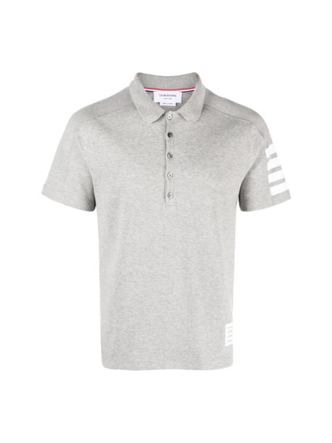 Thom Browne Cotton 4-Bar Short Sleeve Polo