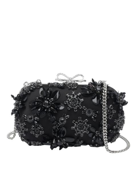 self-portrait Self-Portrait Floral Crystal Clutch
