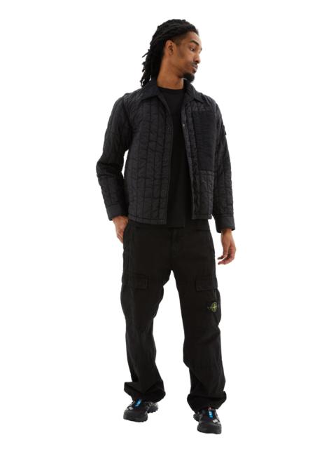 Stone Island QUILTED NYLON TELA JACKET (BLACK)