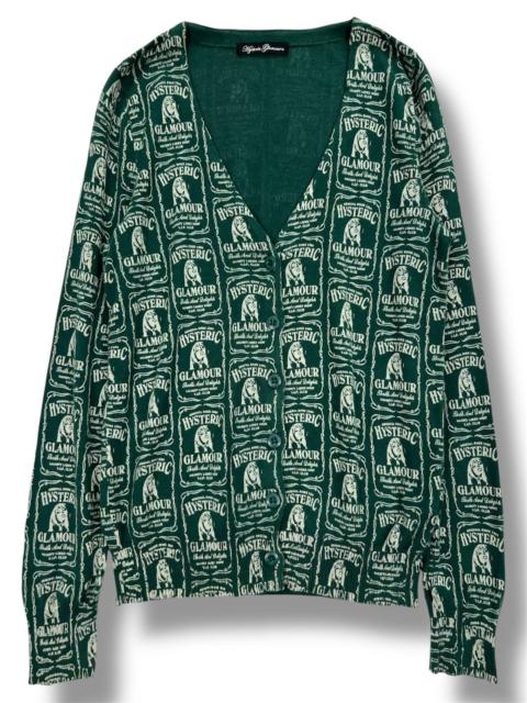 Hysteric Glamour Hysteric Glamour All Over Print Cardigan