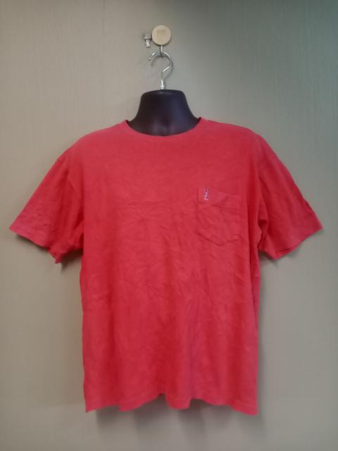 SAINT LAURENT YSL Pour Homme Pocket Tees