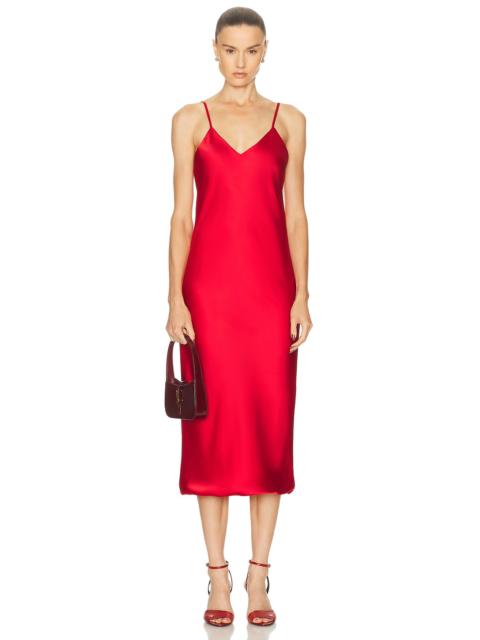 NORMA KAMALI Bias Slip Midcalf Dress