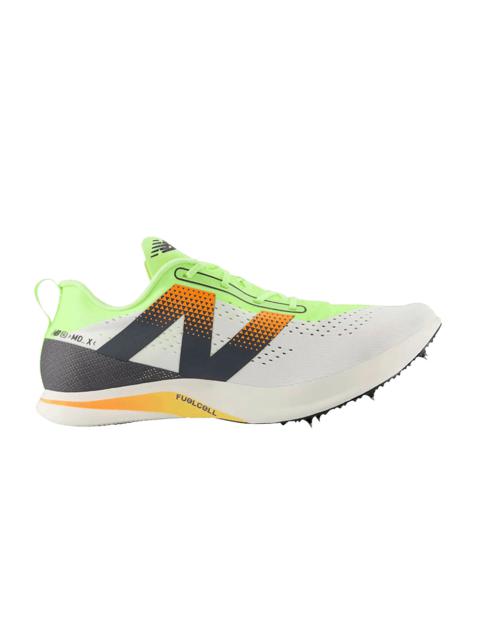 New Balance FuelCell SuperComp MDXv3 'White Bleached Lime Glo'