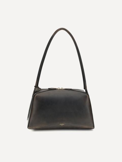 Alaïa Le Bouledogue Shoulder Bag in aged leather