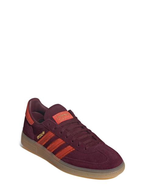 adidas adidas Handball Spezial Sneaker in Maroon/Preloved Red/Gum at Nordstrom