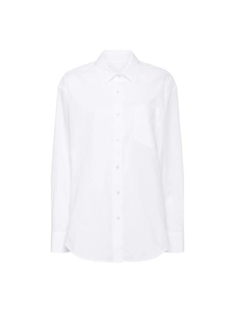 alexanderwang.t Boyfriend Shirt With Logo Flag