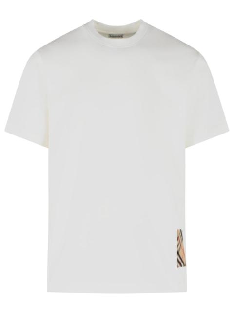 Burberry Burberry SETH White Cotton T-shirt