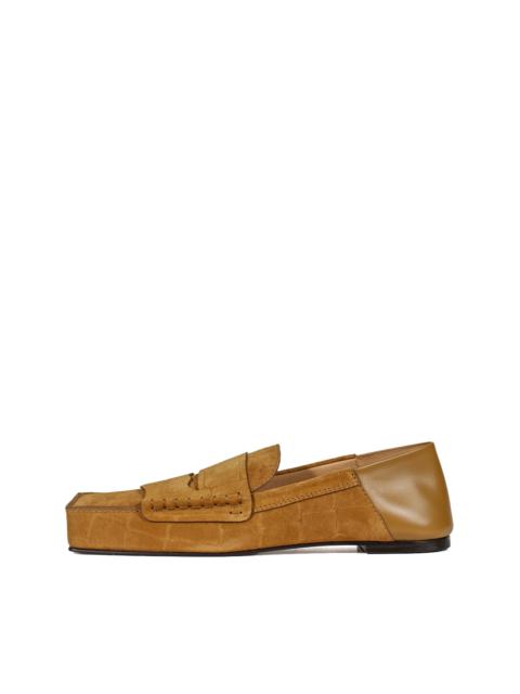 JACQUEMUS LES MOCASSINS CARRE / CAMEL