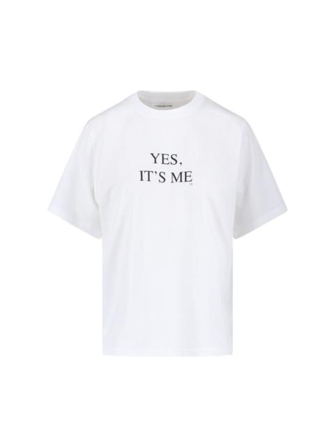 Victoria Beckham LOGO T-SHIRT