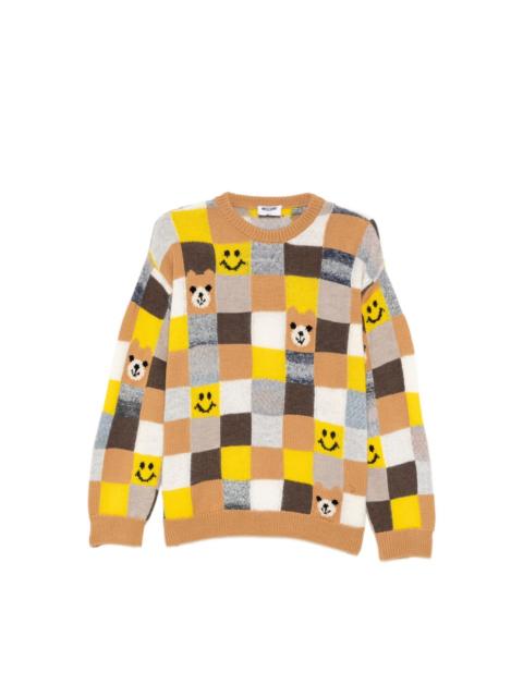 Moschino CHECKED SWEATER