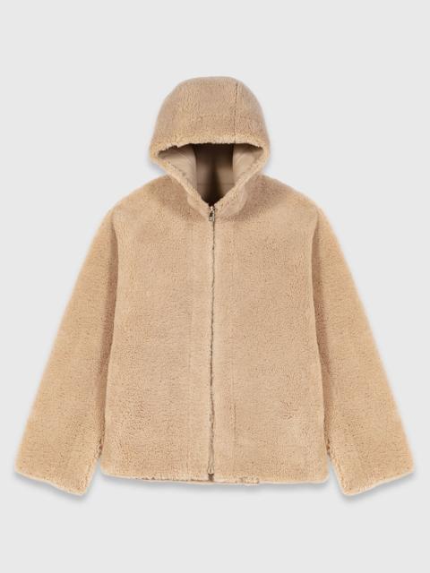 maje Reversible coat with hood
