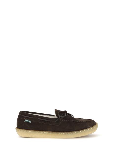SEBAGO Sebago Colton Docksides Suede Loafers Dark Brown