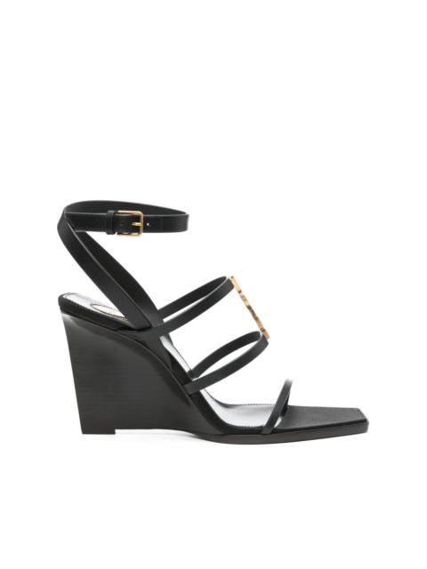 SAINT LAURENT Saint Laurent Black Sandals Women