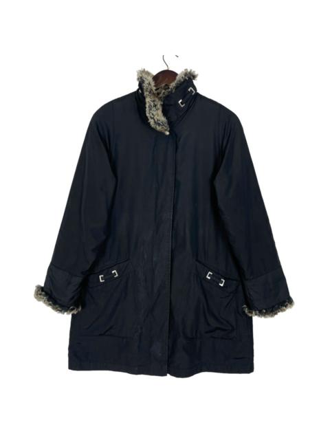 Other Designers Vintage Jennifer Leonardi Light Jacket Black Button Up