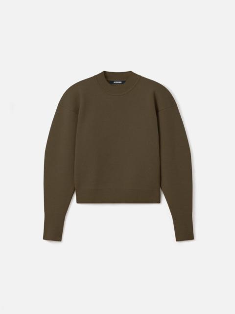 JACQUEMUS The piqué sweater
