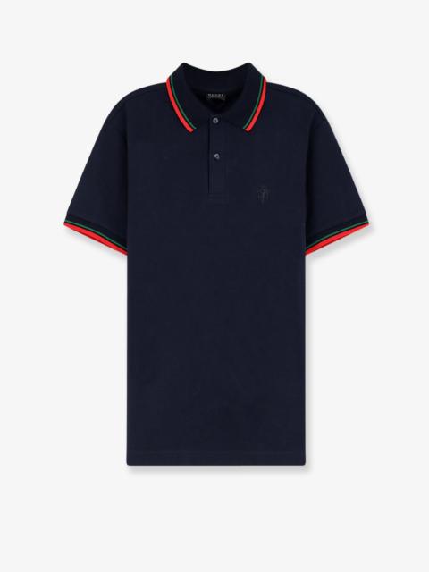 GUCCI Gucci Cotton Polo Shirt Black Men