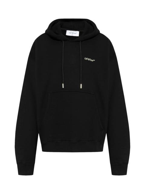 Off-White Logo Hooded Sweatshirt