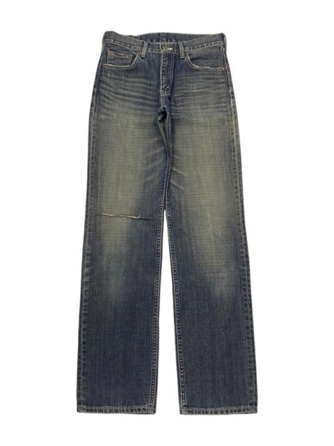 Other Designers 🔥VINTAGE LEVIS 502 JAPAN STRAIGHT LEG DISTRESSED DENIM JEANS