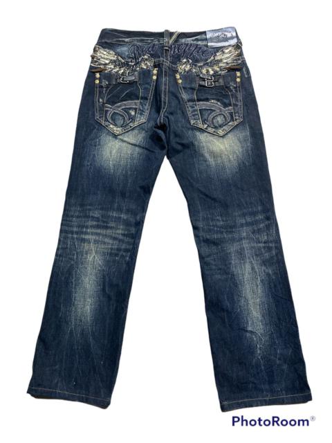 Hysteric Glamour Baggy Red Pepper Grunge Distressed Denim Japan
