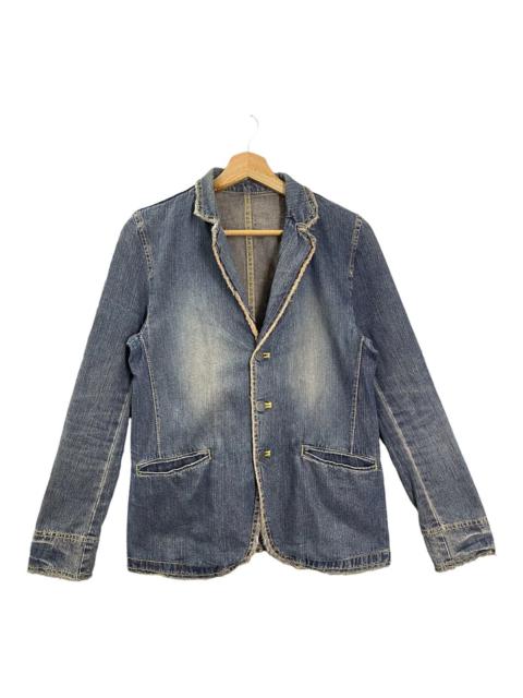 Other Designers Japanese Brand - Vintage Rope Picnic Denim Jacket Size S
