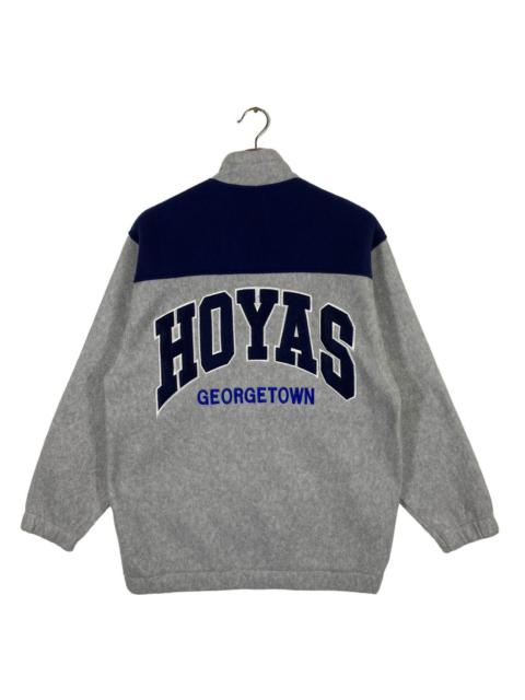 Other Designers Vintage Georgetown University Hoyas Fleece Zipper Jacket