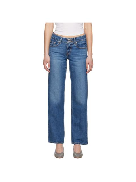 Levi's Blue Superlow Jeans