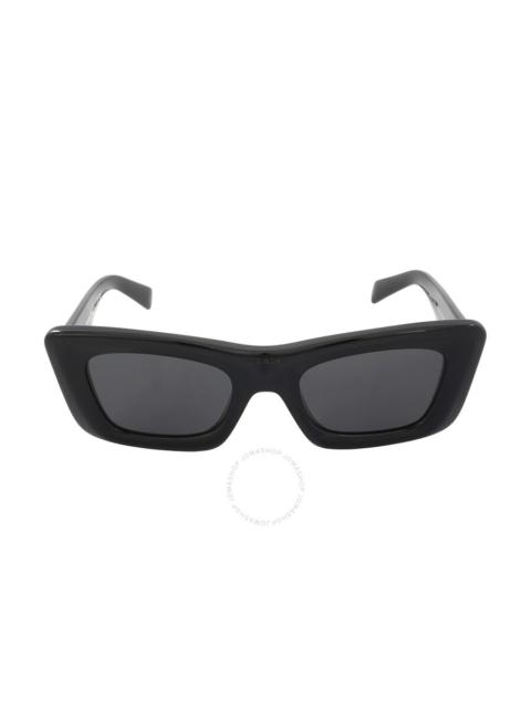 Prada Prada Dark Grey Cat Eye Ladies Sunglasses PR 13ZS 1AB5S0 50