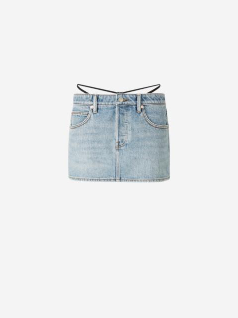 Alexander Wang MINI DENIM SKIRT