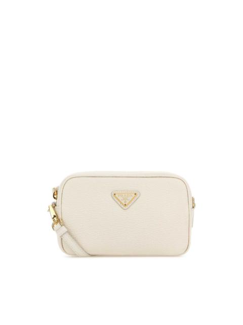 Prada Prada White Leather Crossbody Bag