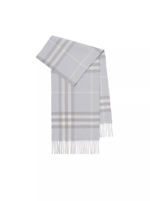 Burberry Check Cashmere Scarf