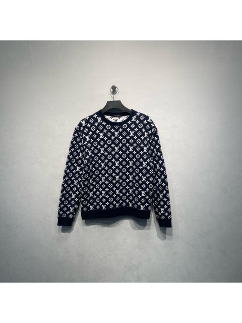 Louis Vuitton Louis Vuitton Monogram Print Pullover Sweatshirt