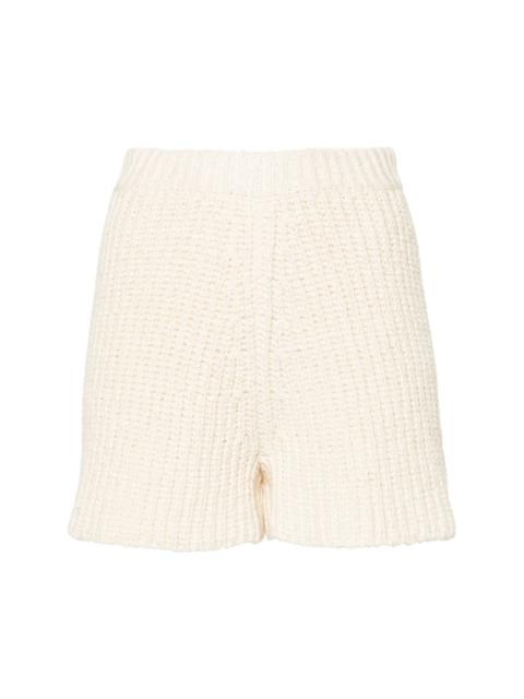 Lush Nature knitted shorts
