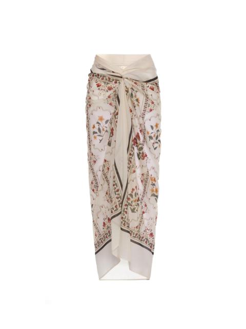 Agua by Agua Bendita Lavanda Andes Midi Pareo