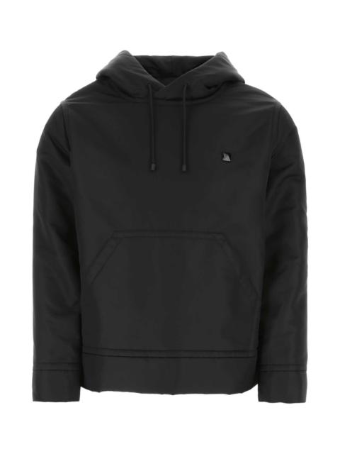 Valentino Valentino Garavani Men Black Nylon Sweatshirt