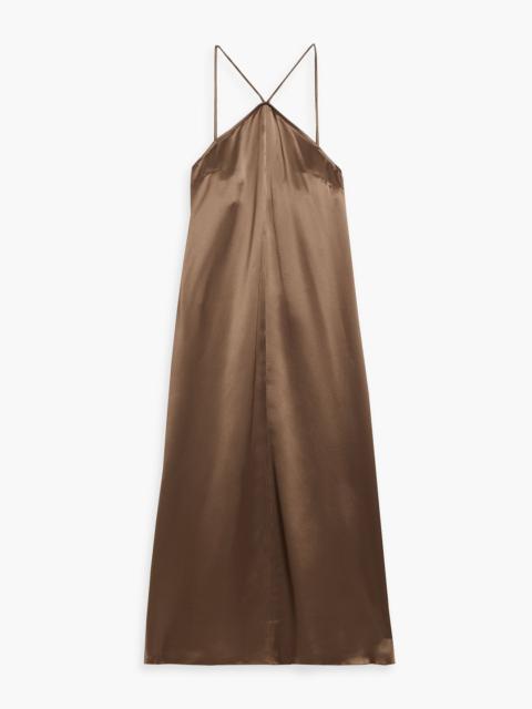 BY MALENE BIRGER Reganne satin-crepe maxi dress