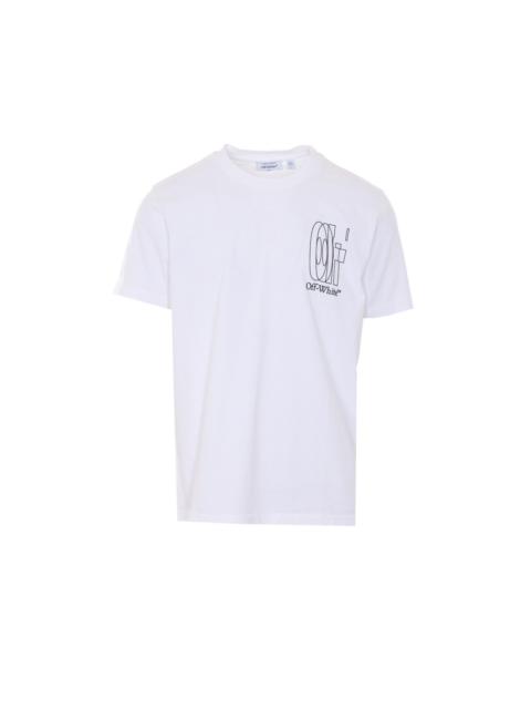Off-White Off White Men Big Double Arrow Slim T-Shirt