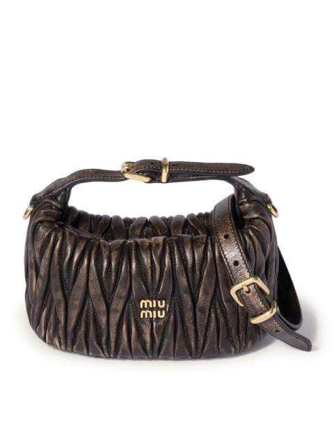 Miu Miu Miu Miu Women Mini Bag In Matelassé Nappa