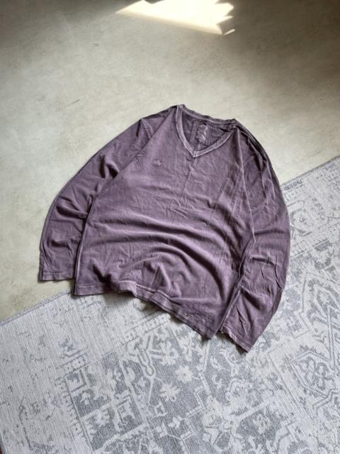 Other Designers Japanese Brand - Japan Avant Garde Mud Washed Archival Longsleeve T-Shirt y2k