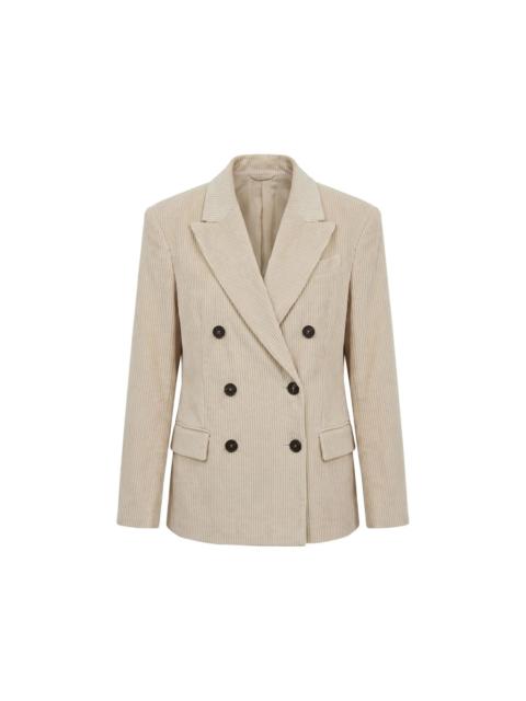Brunello Cucinelli Brunello Cucinelli Neutrals Jackets - Blazers Women