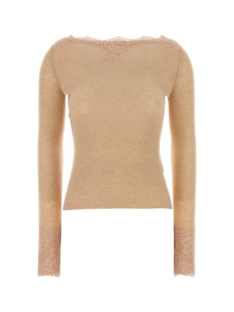 Valentino Valentino Garavani Women Skin Pink Cashmere T-Shirt