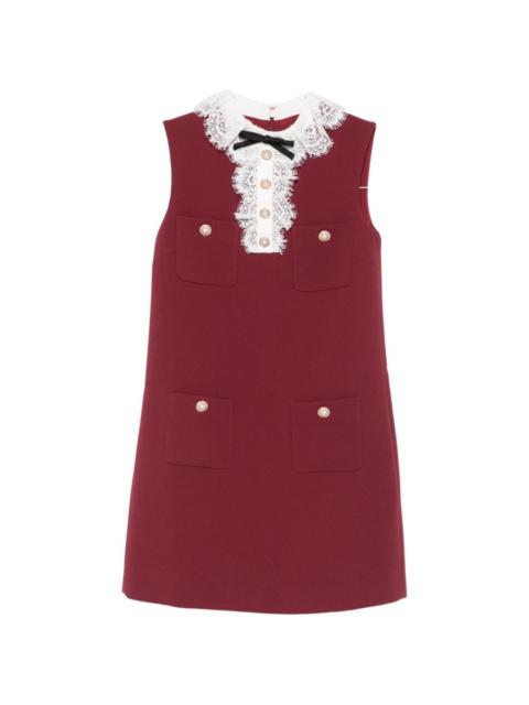 self-portrait Self Portrait Women Lace Collar Mini Dress