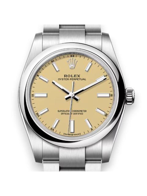ROLEX Rolex Oyster Perpetual Automatic Chronometer Ladies Watch M124200-0007