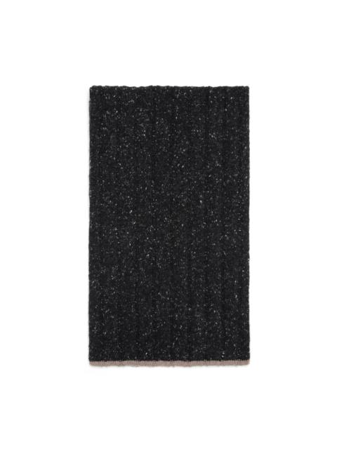 Brunello Cucinelli Brunello Cucinelli Cashmere knit scarf in Anthracite at Nordstrom
