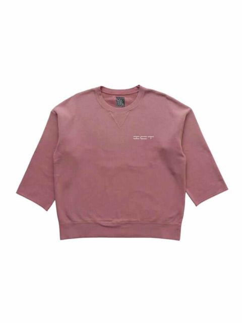 visvim JUMBO SB SWEAT 3/4 DMGD PURPLE