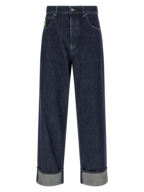 Marni Logo embroidery jeans