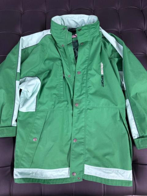 Martine Rose Martine Rose green windbreaker